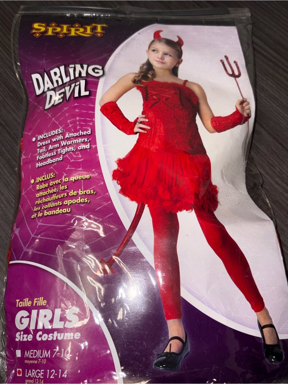 Spirit Darling Devil Costume - Red